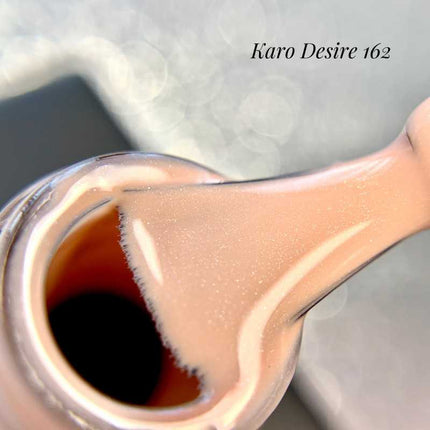 Oja gel Desire №162 cremă cu sclipici 8ml KARO