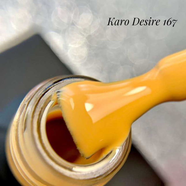 Gel Polish Desire №167 calm yellow 8ml KARO