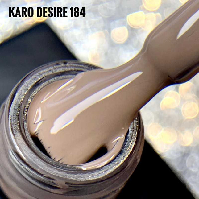 Gel Polish Desire №184 pastel brown 8ml KARO