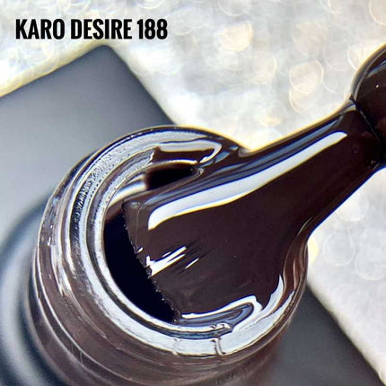 Гель-лак Desire №187 тёмно-оранжевый 8 мл KARO