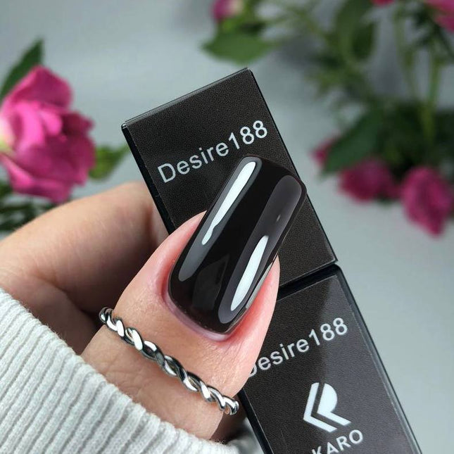 Gel Polish Desire №188 night brown 8ml KARO