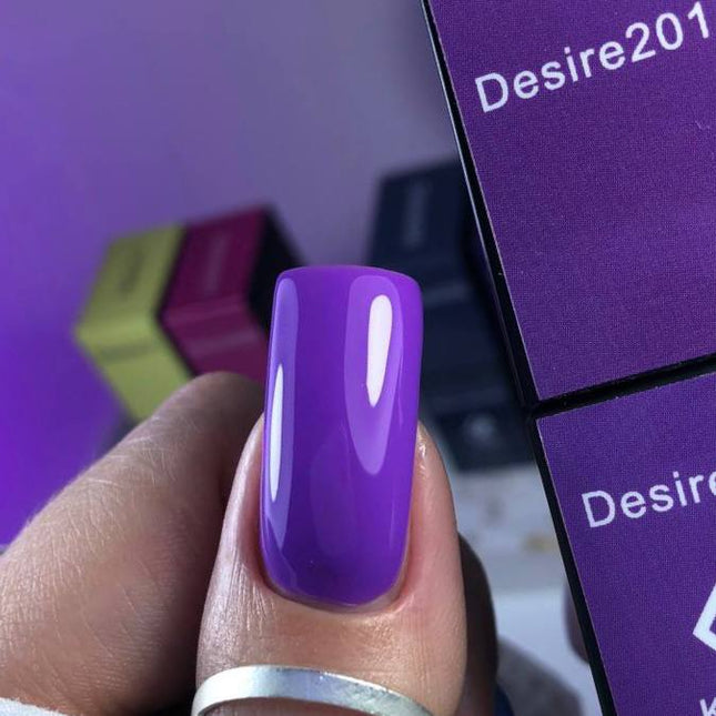 Gel Polish Desire №201 purple amethyst 8ml KARO