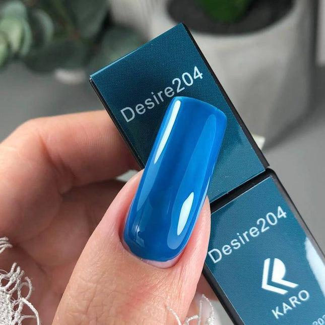 Gel Polish Desire №204 cobalt blue 8ml KARO