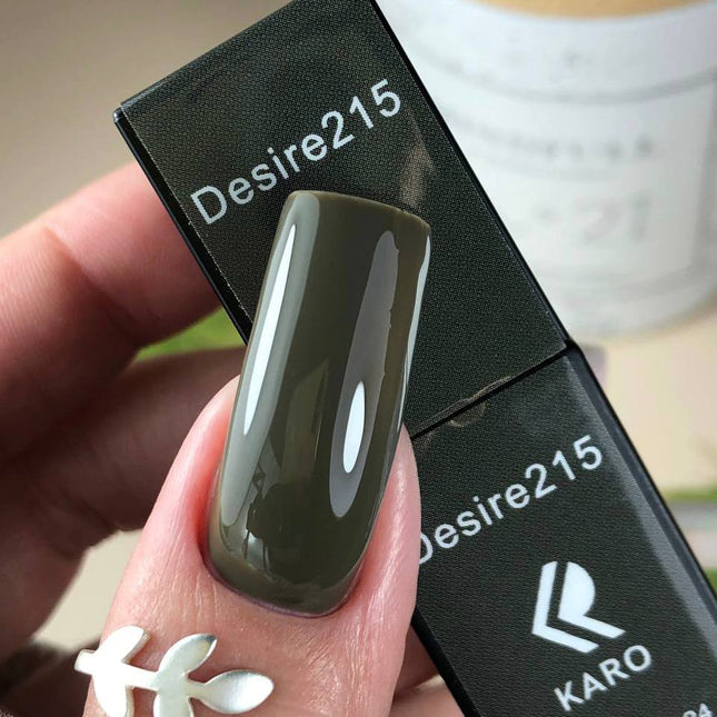 Gel Polish Desire №215 combu green 8ml KARO