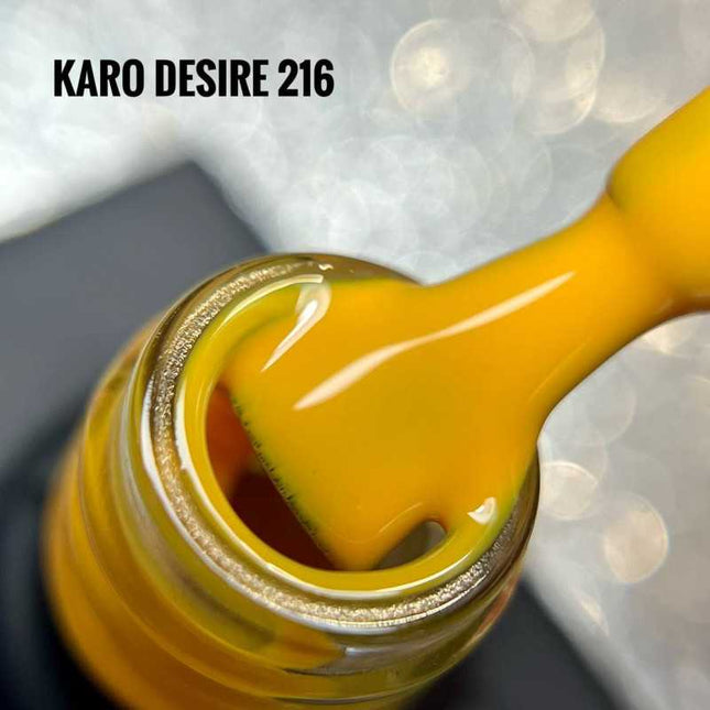Gel Polish Desire №216 yolk 8ml KARO