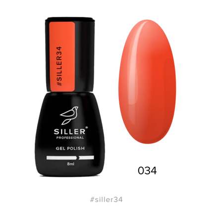 Gel Polish №34 8 ml Siller - Gel Nail Polish