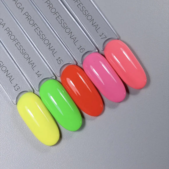 Gel Polish Saga 17 Coral 10 ml - Gel Nail Polish