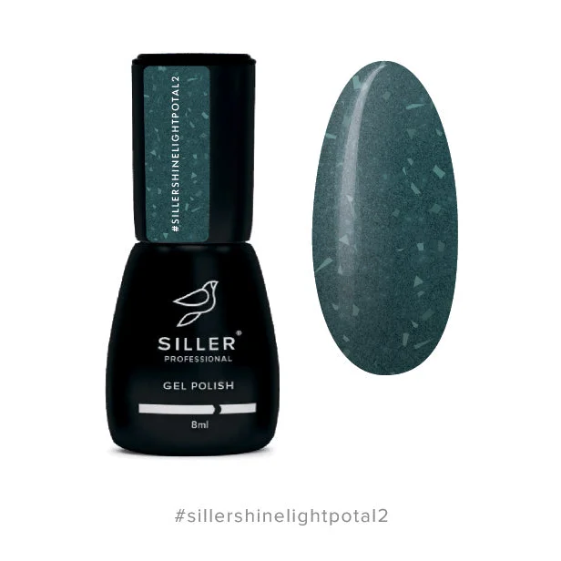 Gel Polish Shine Light POTAL №2 8 ml Siller - Gel Nail Polish