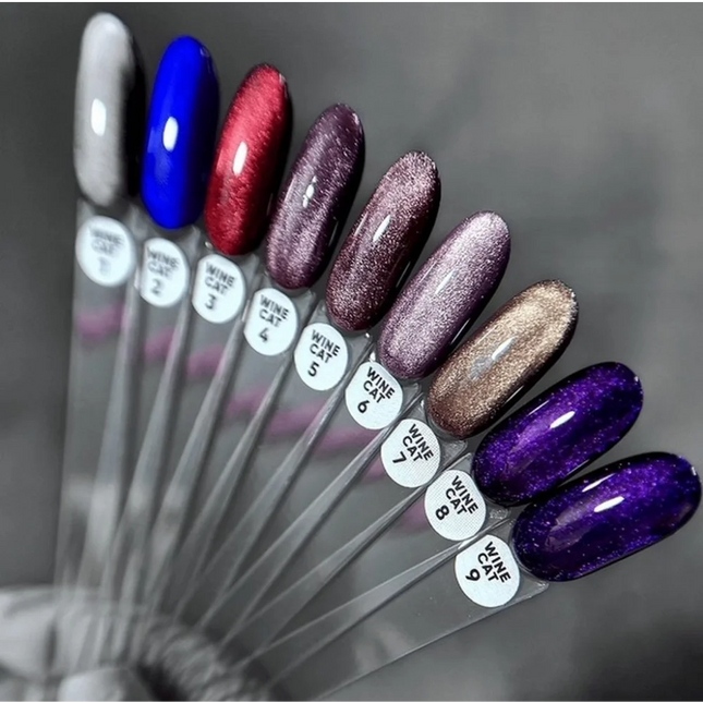 Gel polish Wine Cat №1 10 ml Saga Professional - Gel Nail Polish