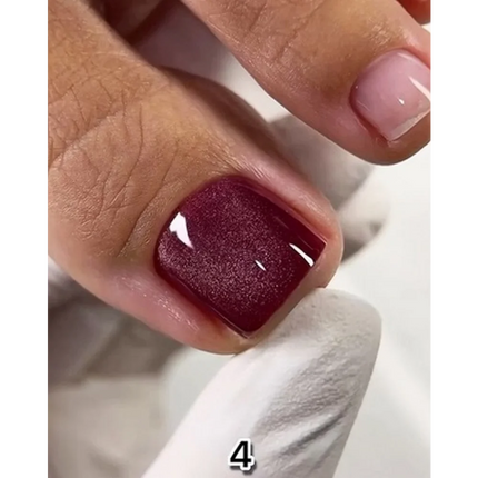 Gel polish Wine Cat №4 10 ml Saga Professional - Gel Nail Polish