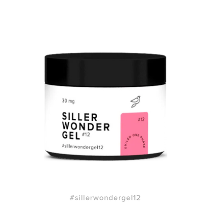 Gel WONDER One Phase UV/LED №12 30 ml Siller - Gel