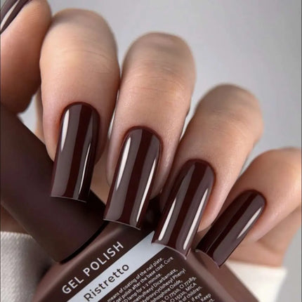 HEYLOVE Ojă semipermanentă Ristretto 15ml - Marsala închis