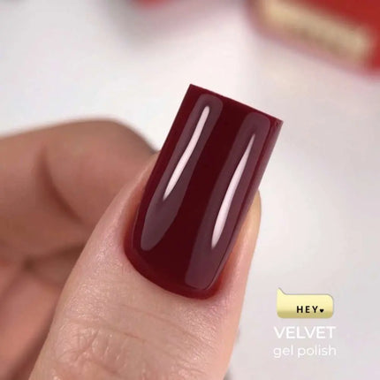 HEYLOVE Ojă semipermanentă Velvet 15ml - Rodie