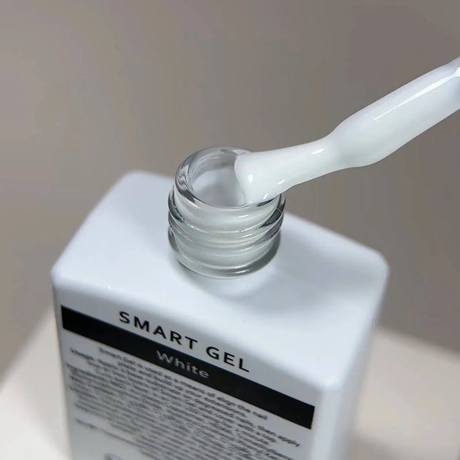 Gel de modelare pentru unghii (lichid) – HEYLOVE Smart Gel "White", 15 ml