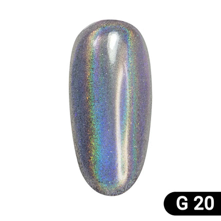 Holographic powder Silver - Decor for nail