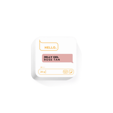 Jelly Gel Rose Tan 20 g HEYLOVE - Gel
