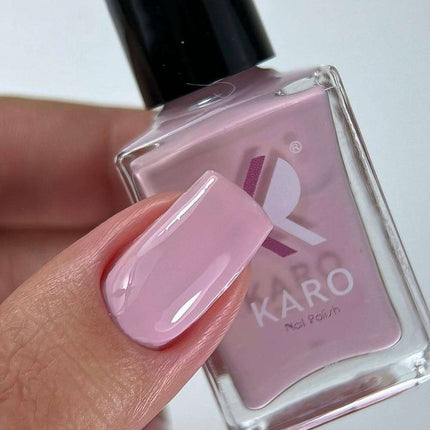 Лак для нігтів Karo молочний з ефектом натирання 8ml
