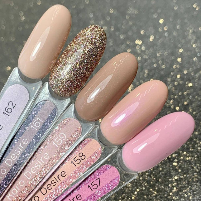 Gel Polish Desire №162 creamy with shimmer 8ml KARO