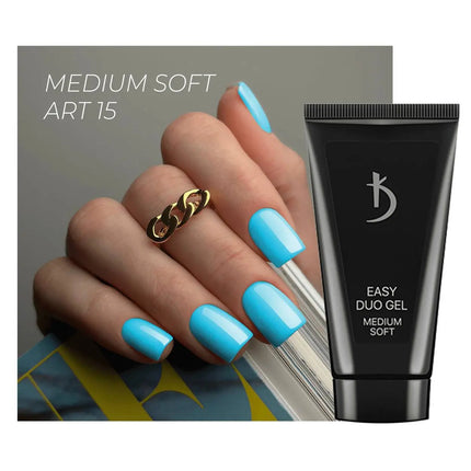 Акриловая гелевая система Easy duo gel Medium Soft Art №15 30 г Kodi Professional