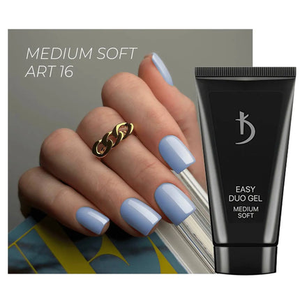 Gel acrilic Kodi Easy Duo, consistență medie, Soft Art nr. 16, 30g