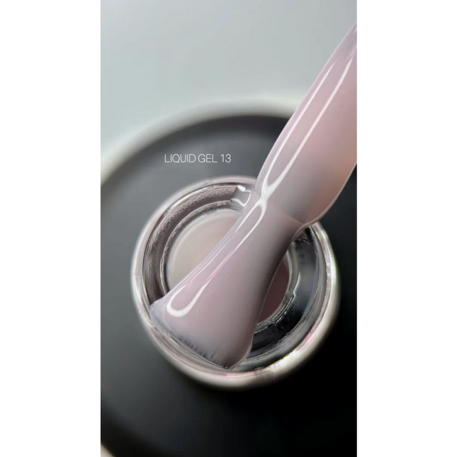 Liquid Gel №13 15 ml Saga Professional - Bottle gel