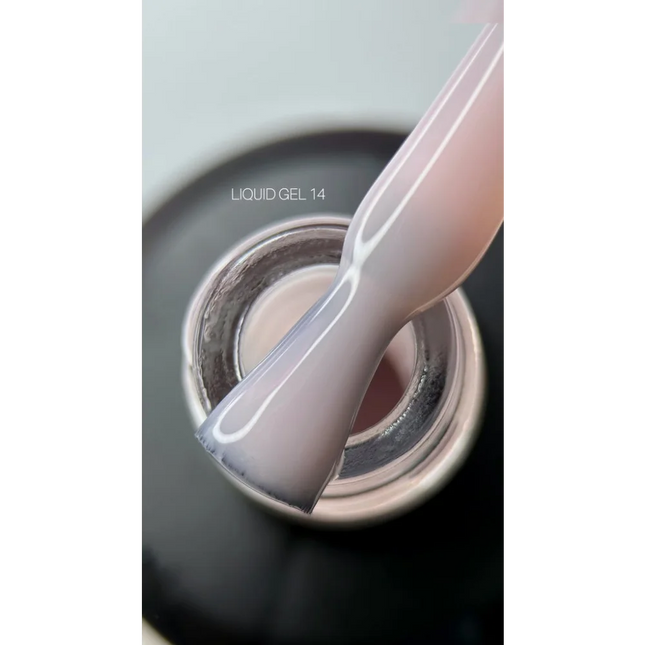 Liquid Gel №14 15 ml Saga Professional - Bottle gel