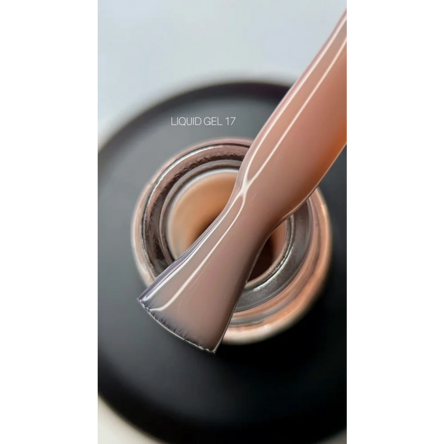 Liquid Gel №17 15 ml Saga Professional - Bottle gel