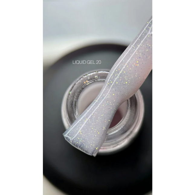 Liquid Gel №20 15 ml Saga Professional - Bottle gel