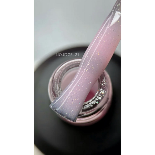 Liquid Gel №21 15 ml Saga Professional - Bottle gel
