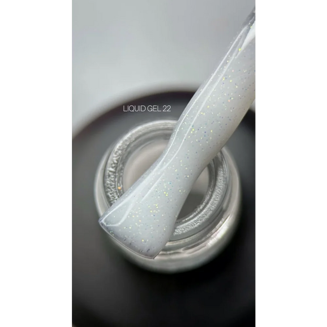 Liquid Gel №22 15 ml Saga Professional - Bottle gel