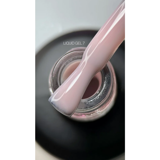 Liquid Gel №7 15 ml Saga Professional - Bottle gel