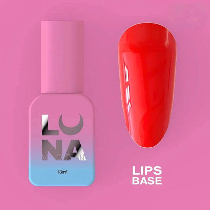 Luna Lips База цвет Ярко-красный 13 мл