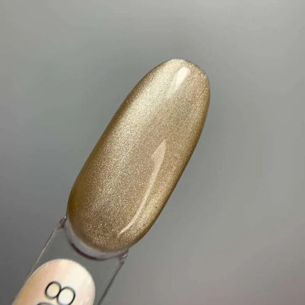 Luna Lac de Unghii Gel №208 Ochi de Pisică Auriu Tan 8ml
