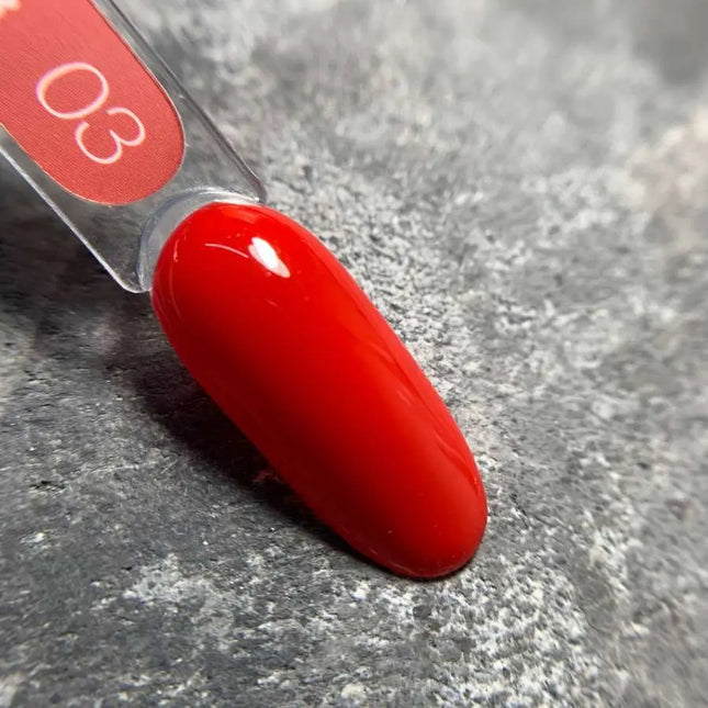 Гель-лак Luna №003 Classic Red 8 мл