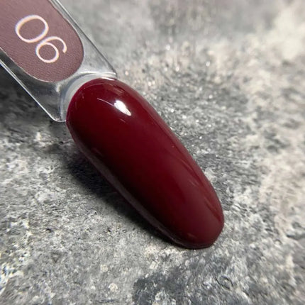 Luna Lac de Unghii Gel №006 Culoare Burgund 8ml