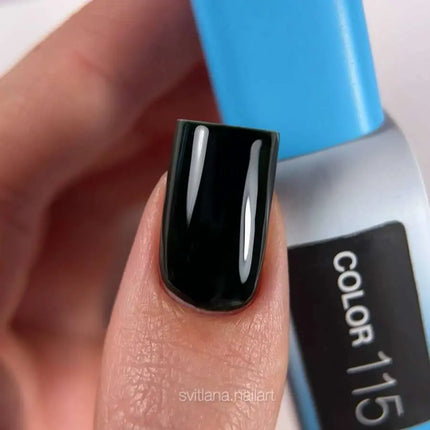 Luna Lac de Unghii Gel №115 Culoare Negru Verde 13ml