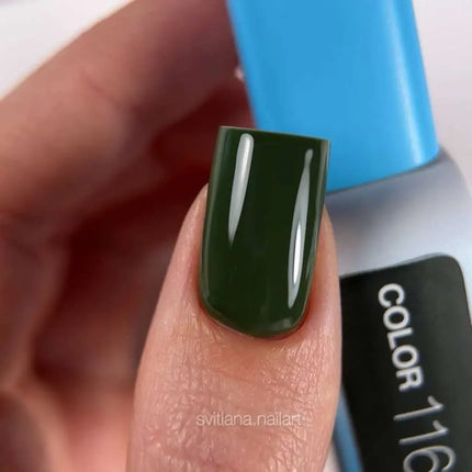 Luna Lac de Unghii Gel №116 Culoare Verde Închis 13ml