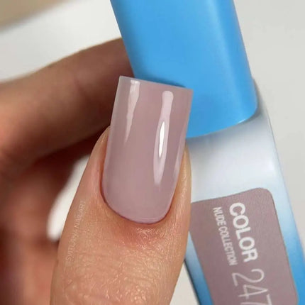 Luna Lac de Unghii Gel №247 Culoare Piatră Maro 13ml