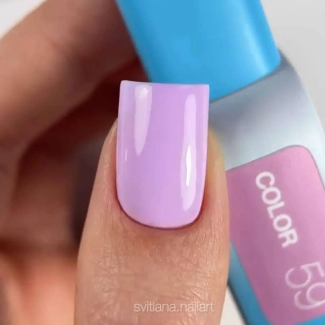 Luna Lac de Unghii Gel №059 Culoare Liliac Roz 13ml
