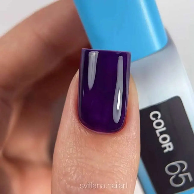 Luna Lac de Unghii Gel №065 Culoare Indigo Închis 8ml