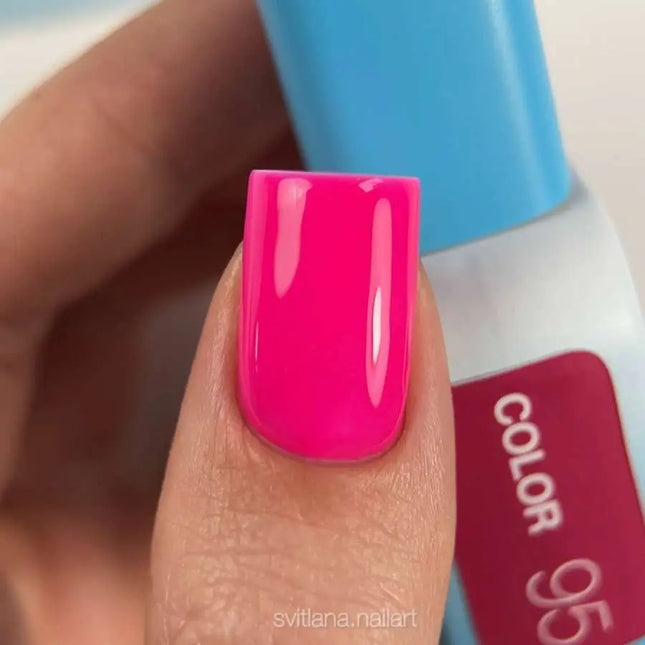 Luna Lac de Unghii Gel №095 Culoare Fuchsia 13ml
