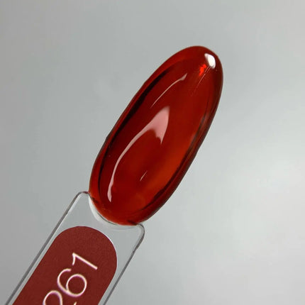 Luna Lac de Unghii Gel №261 Kiss Roșu Închis 8ml