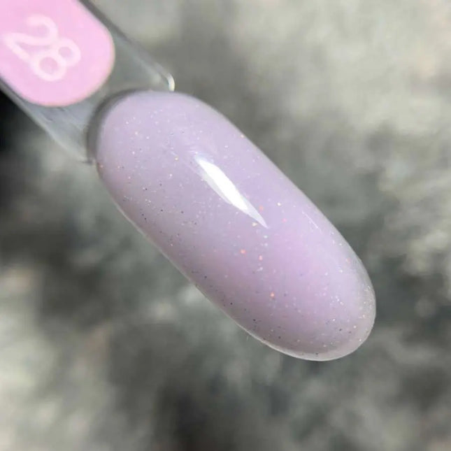 Luna Light Acrygel №28 Lavandă Deschisă cu sclipici 13ml