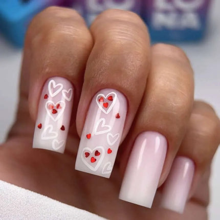 Luna Premium Gel №19 Milky with cool pink shade 30ml