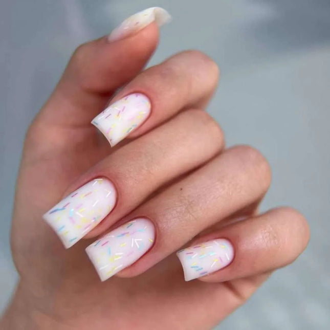 Luna Top Ice Cream Matte cu confetti multicolore 13ml
