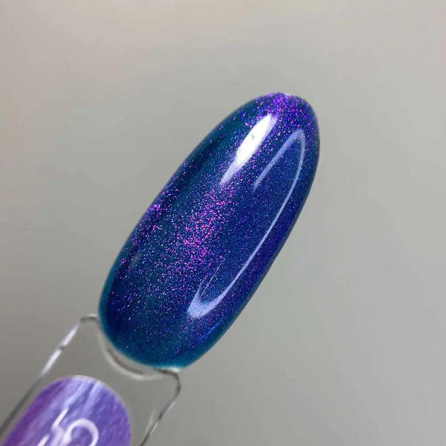 Гель-лак Luna №255 Cat Eye Синьо-фіолетовий 13 мл