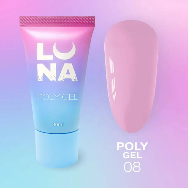 Luna Poly Gel №8 Roz Închis 30ml