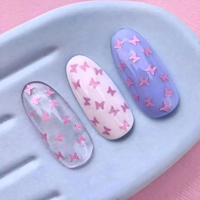 Luna Top Butterfly Pink cu elemente decorative roz 13ml