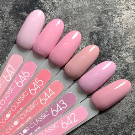 Ojă semipermanentă MOON №645 Pink Marshmallow 8ml