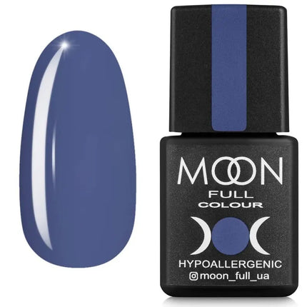 Ojă semipermanentă MOON №652 Albastru-Gri 8ml